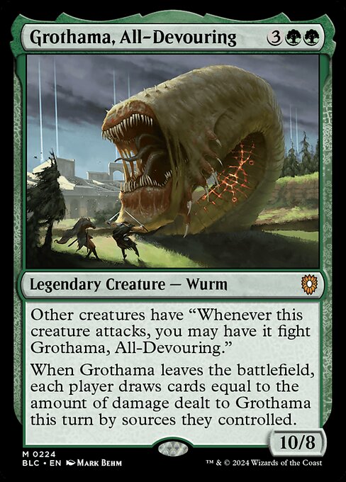 Grothama, All-Devouring - Bloomburrow Commander