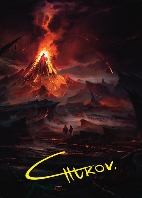 Valley of Gorgoroth - Tales of Middle-earth Art Series