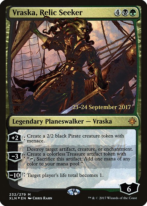 Vraska, Relic Seeker - Ixalan Promos - Promo Foil