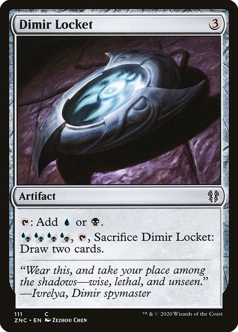 Dimir Locket - Zendikar Rising Commander