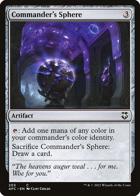 Commander's Sphere - Forgotten Realms Commander