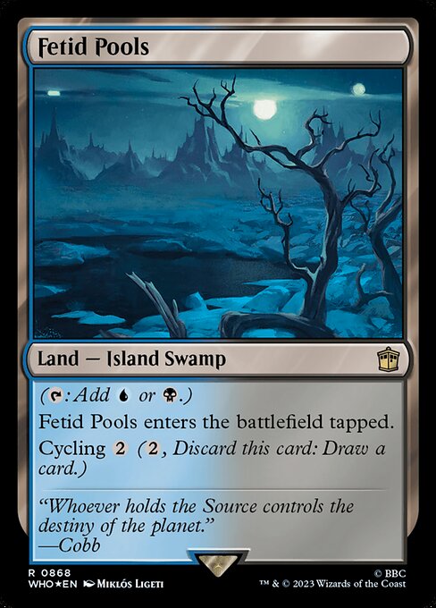 Fetid Pools - Doctor Who - Surge Foil