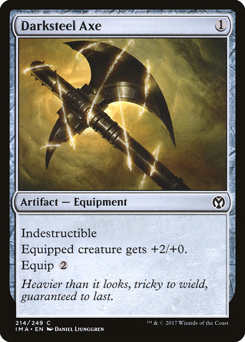 Darksteel Axe - Iconic Masters