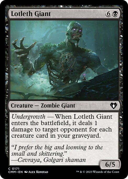 Lotleth Giant - Commander Masters