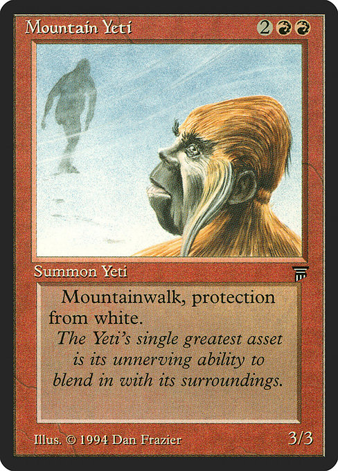 Mountain Yeti - Legends