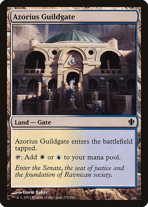 Azorius Guildgate - Commander 2013