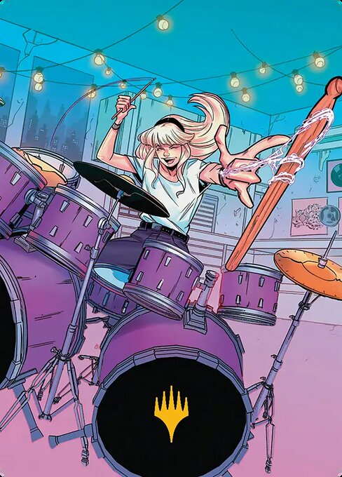 Gwen Stacy - Marvel's Spider-Man Art Series - Borderless