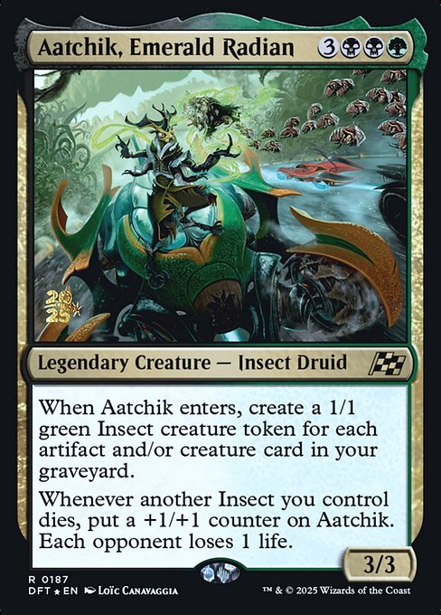 Aatchik, Emerald Radian - Aetherdrift Promos