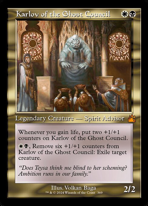 Karlov of the Ghost Council - Ravnica Remastered