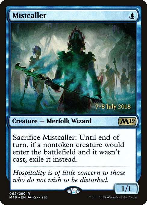 Mistcaller - Core Set 2019 Promos - Promo Foil