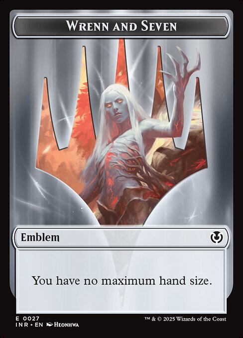 Wrenn and Seven Emblem - Innistrad Remastered Tokens