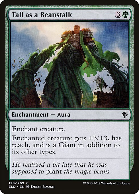 Tall as a Beanstalk - Throne of Eldraine