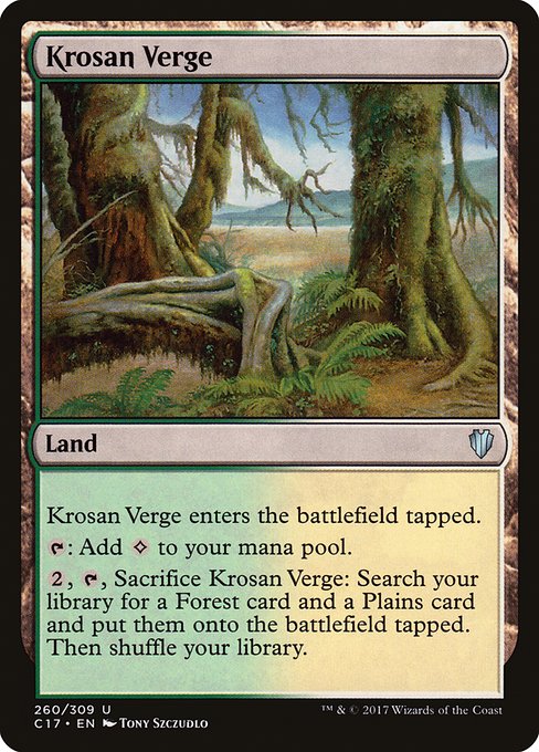 Krosan Verge - Commander 2017