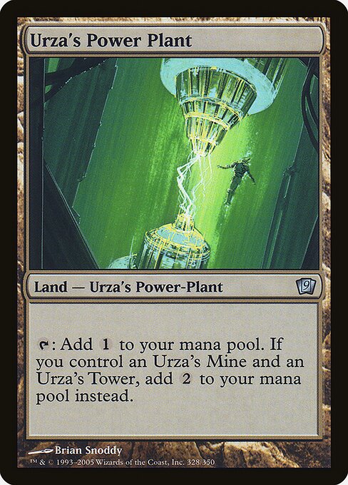 Urza's Power Plant - Ninth Edition - Promo Foil