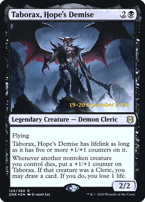 Taborax, Hope's Demise - Zendikar Rising Promos