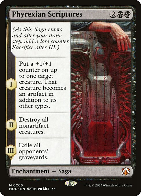 Phyrexian Scriptures - March of the Machine Commander