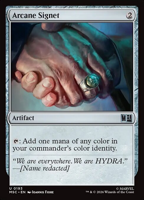 Arcane Signet - Marvel Super Heroes Commander
