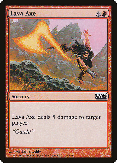 Lava Axe - Magic 2010