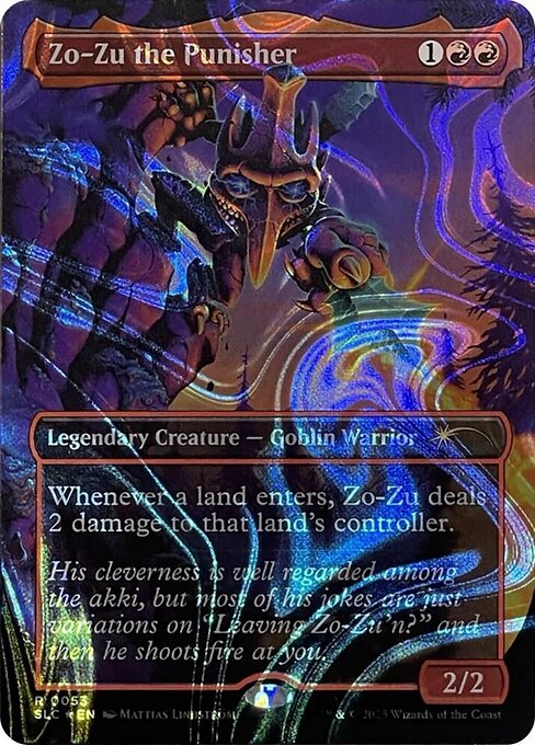 Zo-Zu the Punisher - Secret Lair Countdown - Halo Foil, Borderless