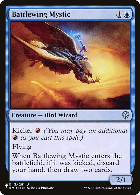 Battlewing Mystic - The List