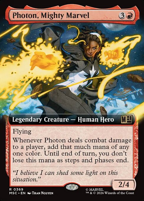 Photon, Mighty Marvel - Marvel Super Heroes Commander - Extended Art