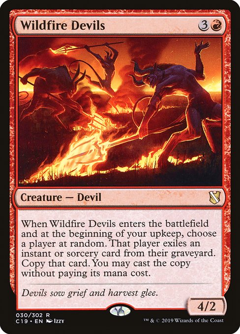 Wildfire Devils - Commander 2019