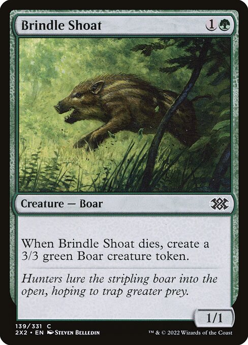 Brindle Shoat - Double Masters 2022