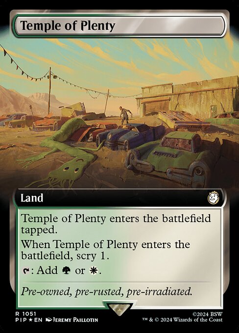 Temple of Plenty - Fallout - Surge Foil