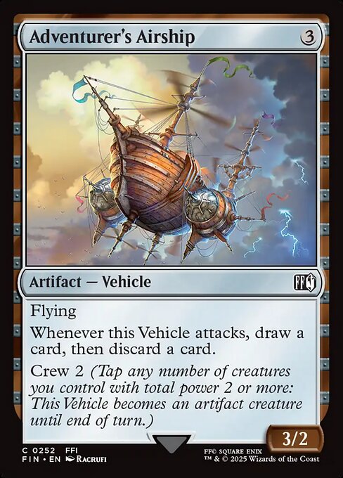 Adventurer's Airship - Final Fantasy
