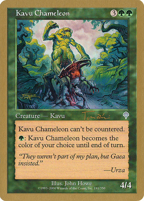 Kavu Chameleon - World Championship Decks 2001