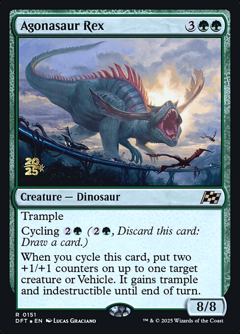 Agonasaur Rex - Aetherdrift Promos