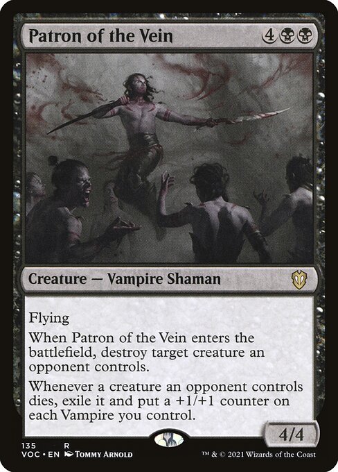 Patron of the Vein - Crimson Vow Commander