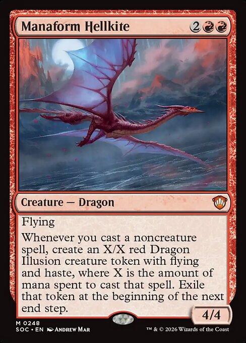 Manaform Hellkite - Secrets of Strixhaven Commander