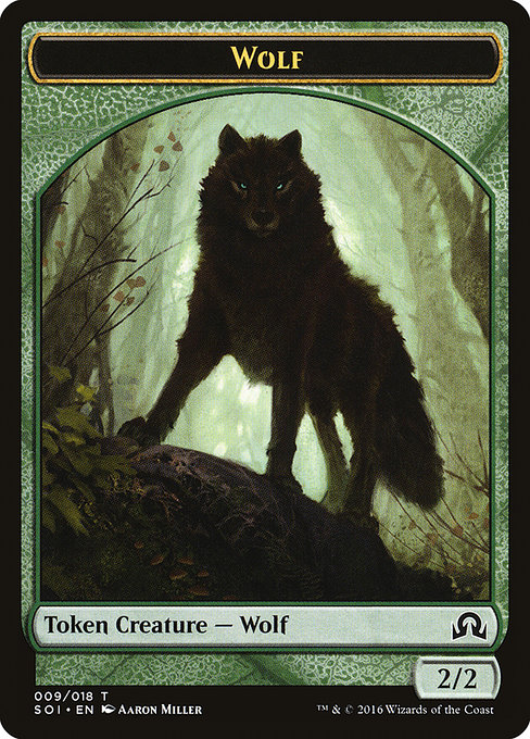 Wolf - Shadows over Innistrad Tokens