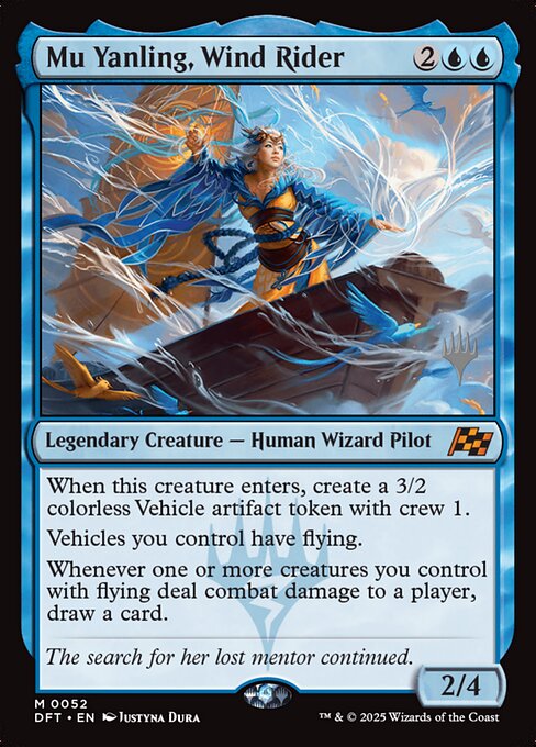 Mu Yanling, Wind Rider - Aetherdrift Promos