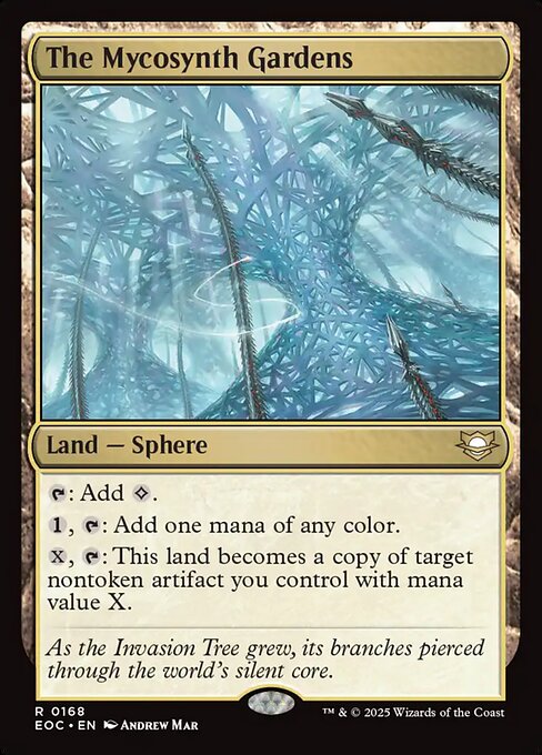 The Mycosynth Gardens - Edge of Eternities Commander