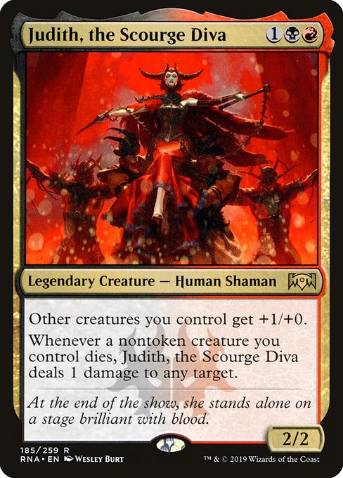 Judith, the Scourge Diva - Ravnica Allegiance