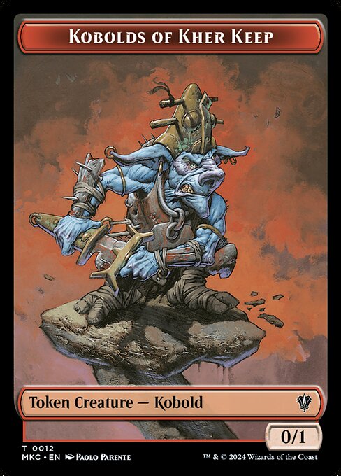 Kobolds of Kher Keep - Murders at Karlov Manor Commander Tokens