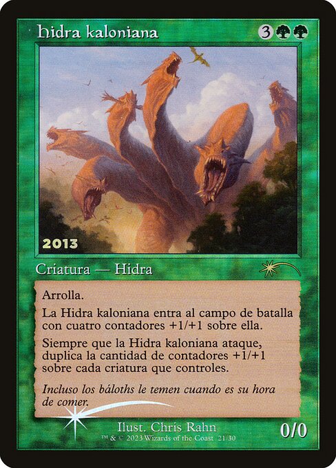 Kalonian Hydra - 30th Anniversary Play Promos - Promo Foil