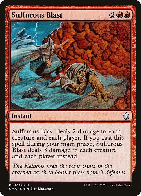 Sulfurous Blast - Commander Anthology