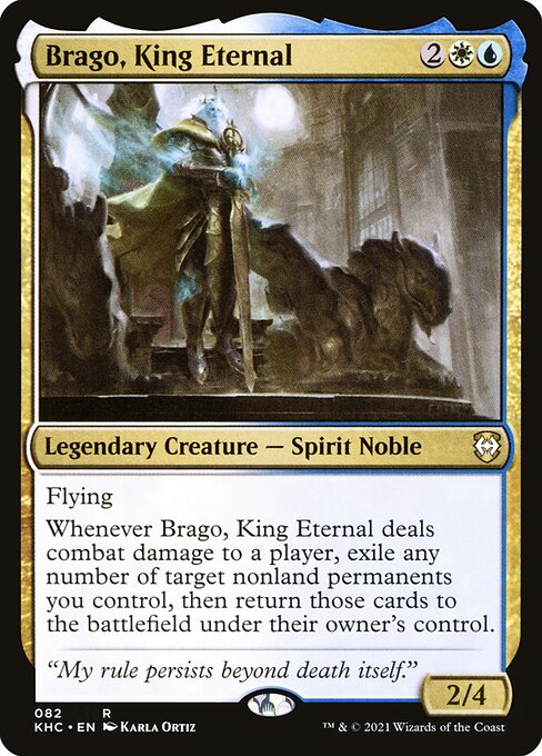 Brago, King Eternal - Kaldheim Commander