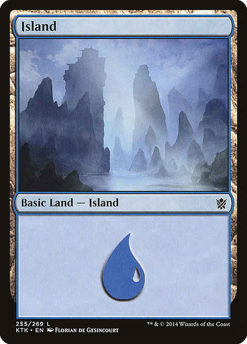 Island - Khans of Tarkir