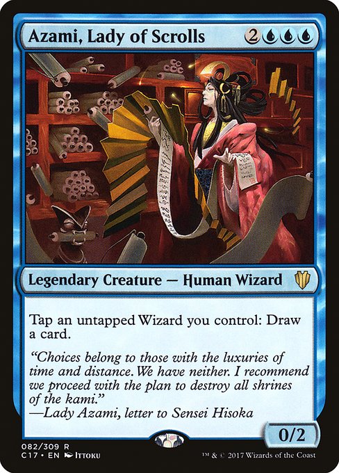 Azami, Lady of Scrolls - Commander 2017