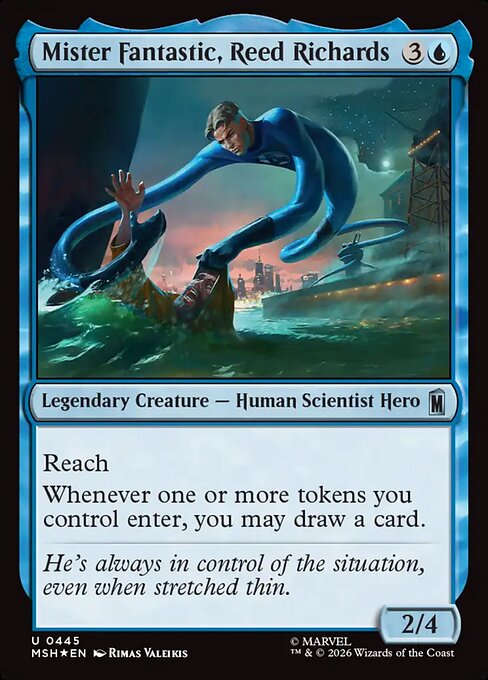 Mister Fantastic, Reed Richards - Marvel Super Heroes - Surge Foil