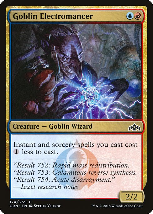 Goblin Electromancer - Guilds of Ravnica