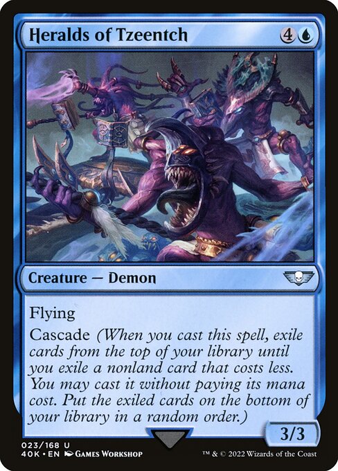 Heralds of Tzeentch - Warhammer 40,000 Commander