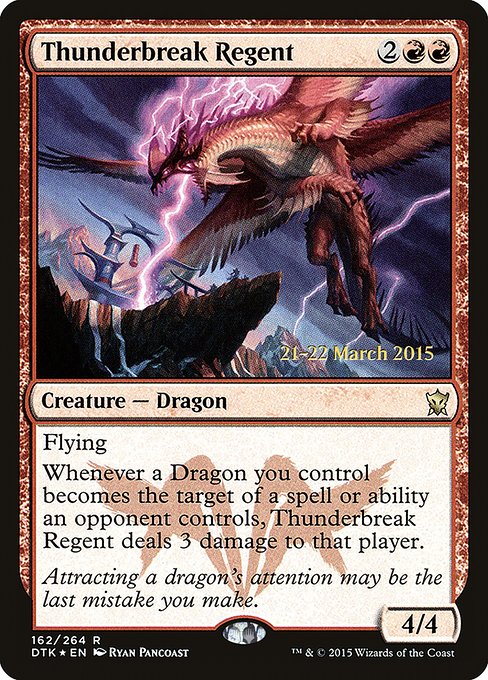 Thunderbreak Regent - Dragons of Tarkir Promos - Promo Foil