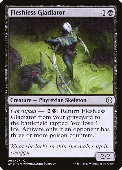 Fleshless Gladiator - Phyrexia: All Will Be One