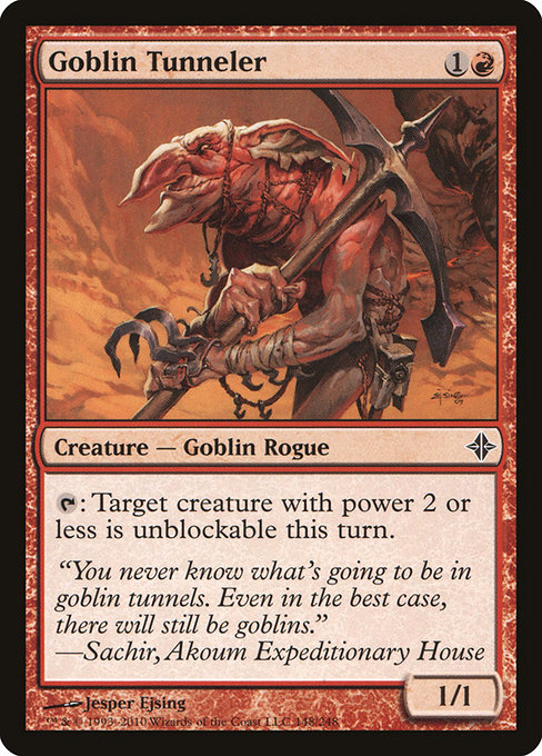 Goblin Tunneler - Rise of the Eldrazi