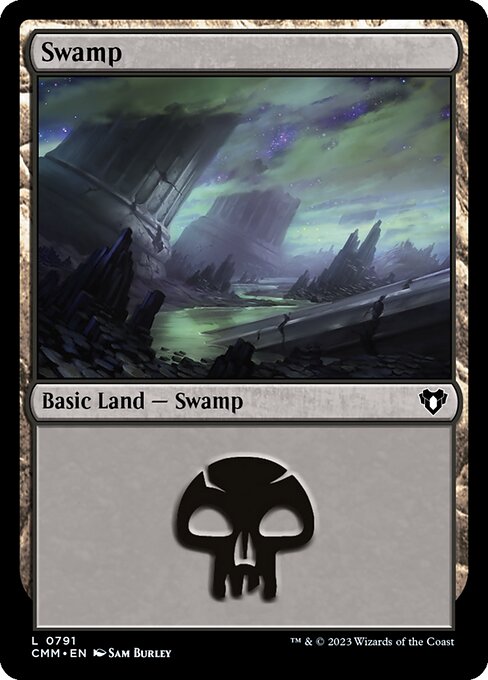 Swamp - Commander Masters